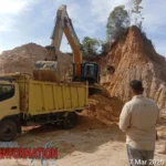 Ilustrasi Penambangan Galian C Ilegal di Gunung Marijo